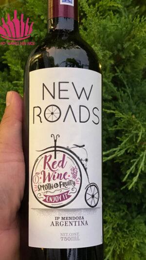 Rượu Vang New Roads IP Mendoza 13.2% (XE ĐẠP) - 750ml 2 Newroad 1 Rượu Vang New Roads IP Mendoza 13.2% (XE ĐẠP) - 750ml