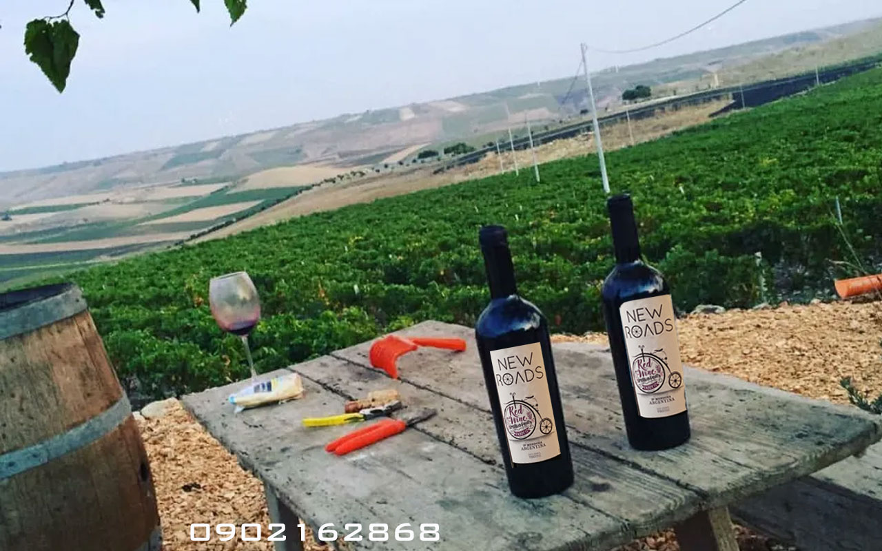 Rượu Vang New Roads Red Wine Rượu Vang New Roads Red Wine