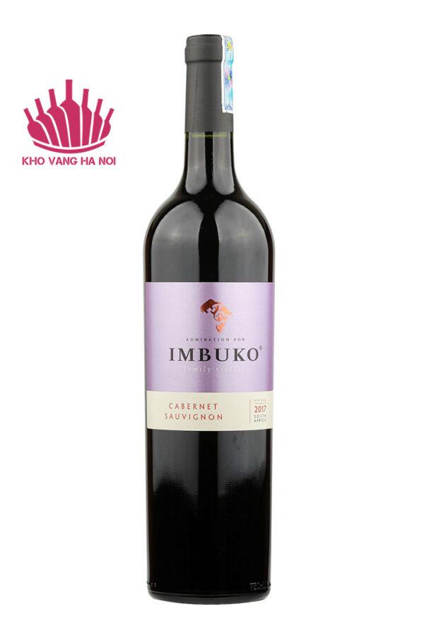 Rượu vang đỏ Imbuko Cabernet Sauvignon