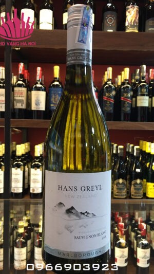 vang Hans greyl3 Rượu vang trắng Hans Greyl Sauvignon Blanc Marlborough