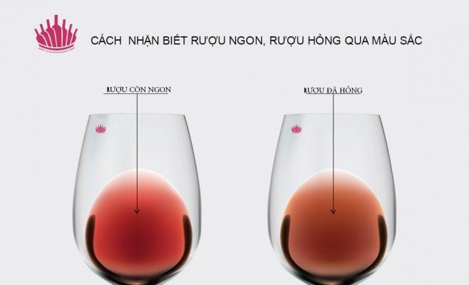 Ba Cách Nhận Biết Rượu Vang Đã Hỏng Bạn Nên Biết 4 badwine goodwine color Ba Cách Nhận Biết Rượu Vang Đã Hỏng Bạn Nên Biết