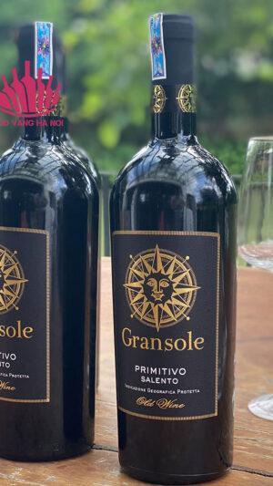 Gransole Primitivo Salento Vang Sule Primitivo Salento