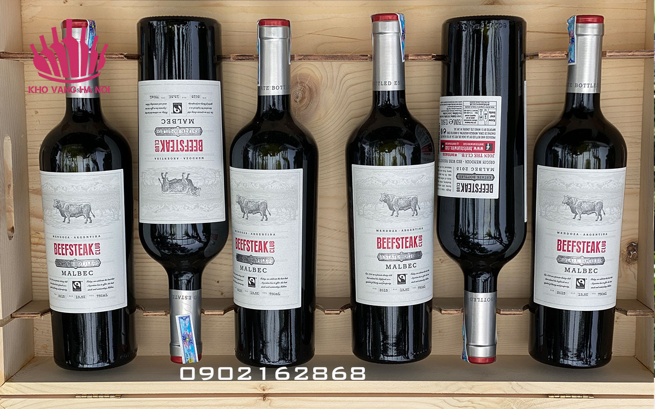 Beefsteak21 Vang Beefsteak Club Bottled Malbec