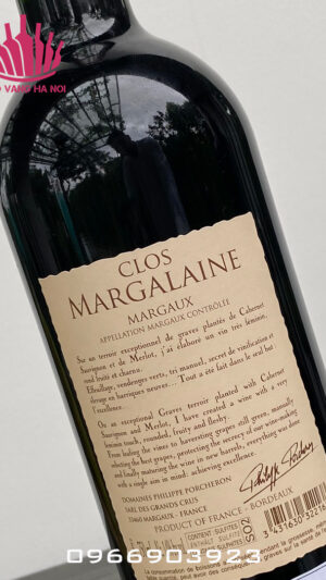 Vang Clos Margalaine Margaux -750ml 4 Vang Clos Margalaine Margaux5 Vang Clos Margalaine Margaux -750ml