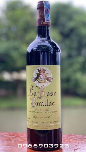vang La Rose Pauillac 1 La Rose Pauillac