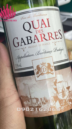 Vang Pháp Quai des Gabarres