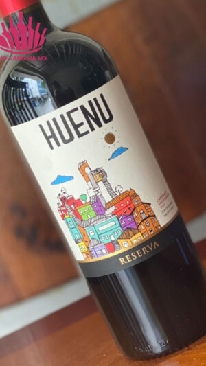 Huenu Reserve4 Huenu Reserva Cabernet Sauvignon - Rượu Vang bình dân từ Chi lê
