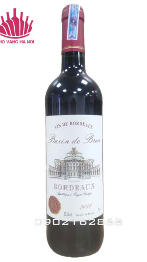 Rượu Vang Bordeaux Baron de Brun
