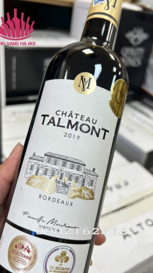Rượu vang Pháp Château Talmont Bordeaux Rouge