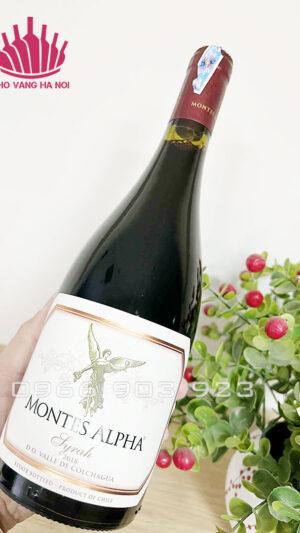vang Montes Alpha Syrah