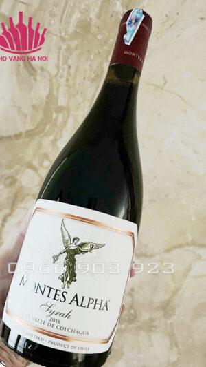 vang Montes Alpha Syrah