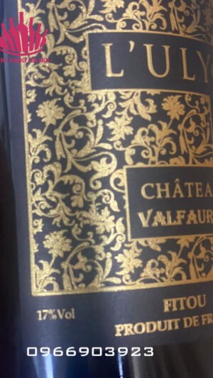 Vang Chateau Valfaures – 17 độ 2 Chateau Vanfaures3 Vang Chateau Valfaures – 17 độ