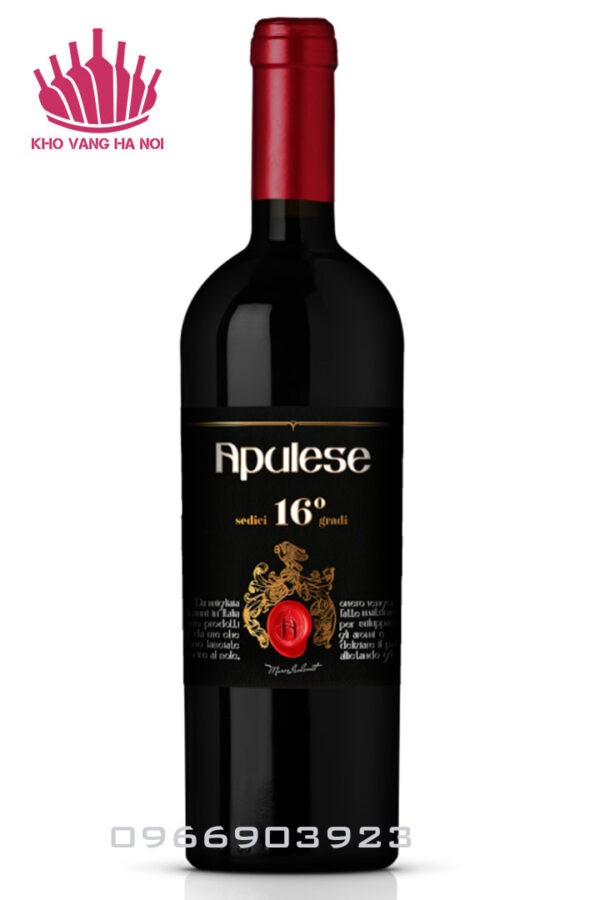Rượu vang Apulese Sedici 16