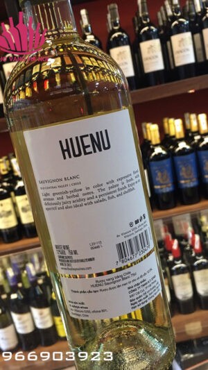 Huenu Sauvignon Blanc 1 Rượu vang trắng Huenu Sauvignon Blanc