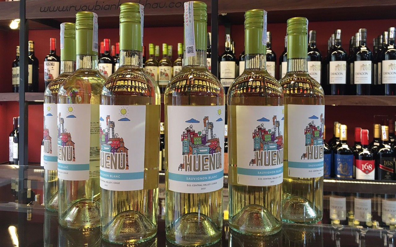 Huenu Sauvignon Blanc 3 Vang Huenu Sauvignon blanc3 Huenu Sauvignon Blanc