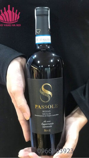 Passole rosso3 Vang PASSOLE Rosso Sicilia 14 độ