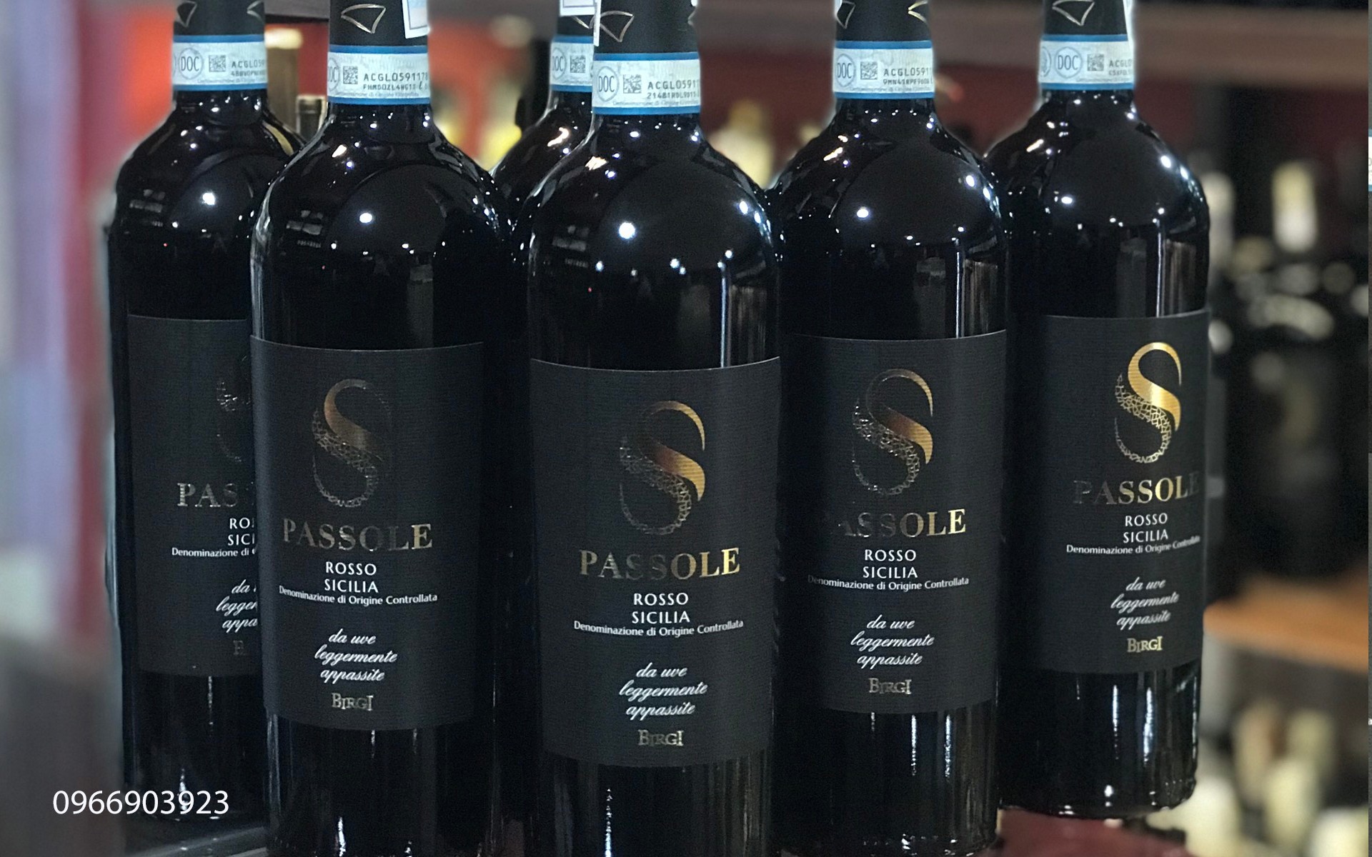 Passole rosso6 Vang PASSOLE Rosso Sicilia 14 độ