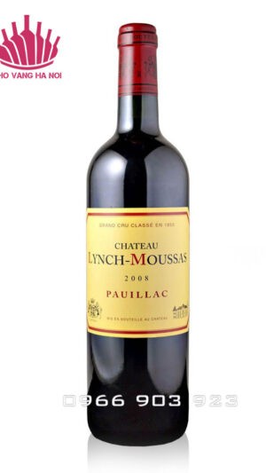 Vang Château Lynch-Moussas Pauillac (Grand Cru Classé)